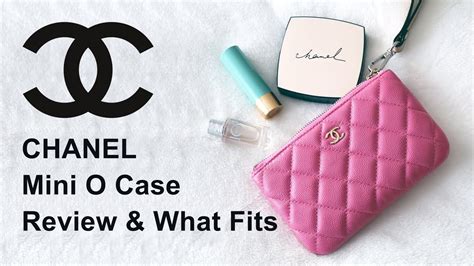 chanel mini o case what fits|chanel new small o case.